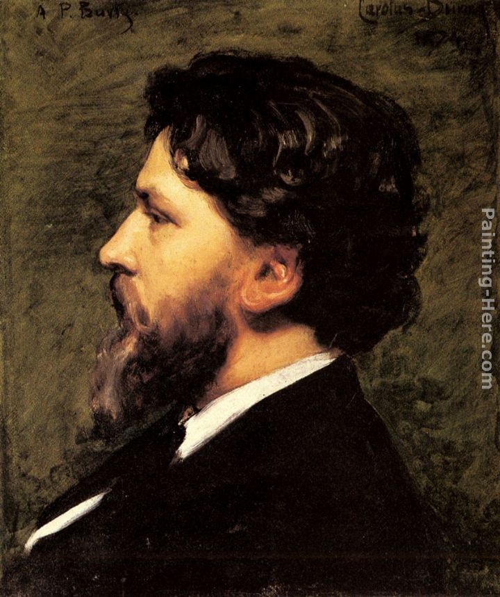 Charles Auguste Emile Durand A Portrait of Philippe Burty